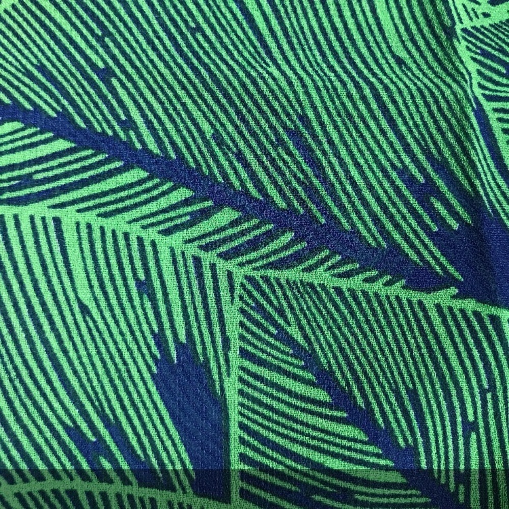 New! Green/Blue Leaf Kimono - Picture 6 of 6